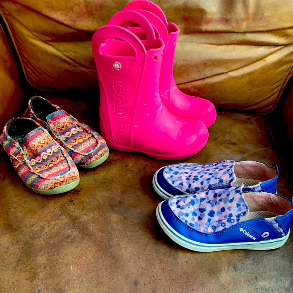 Little girls shoe lot